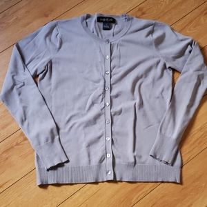 August silk Cardigan. Gray sz.S